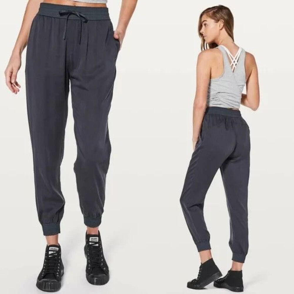 Lululemon Ease Of Mind Pant *27" Black | SIZE 12 Jogger Travel